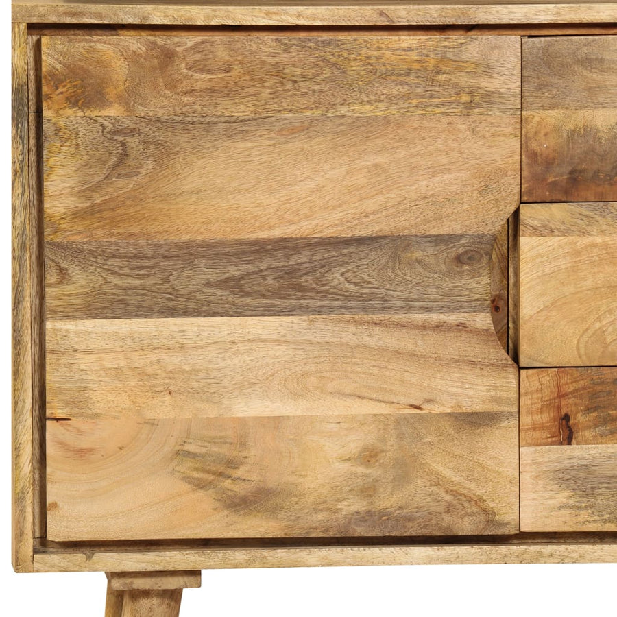 Dressoir 90X30X69 Cm Massief Mangohout