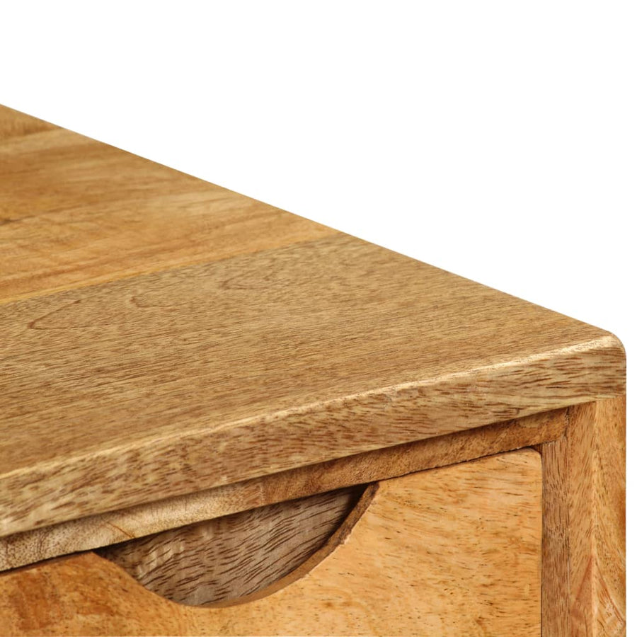 Schrijftafel 115x47x76 cm massief mangohout