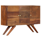 Sideboard 110x30x75 cm solid reclaimed wood brown