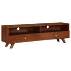 TV cabinet 140x30x40 cm solid reclaimed wood