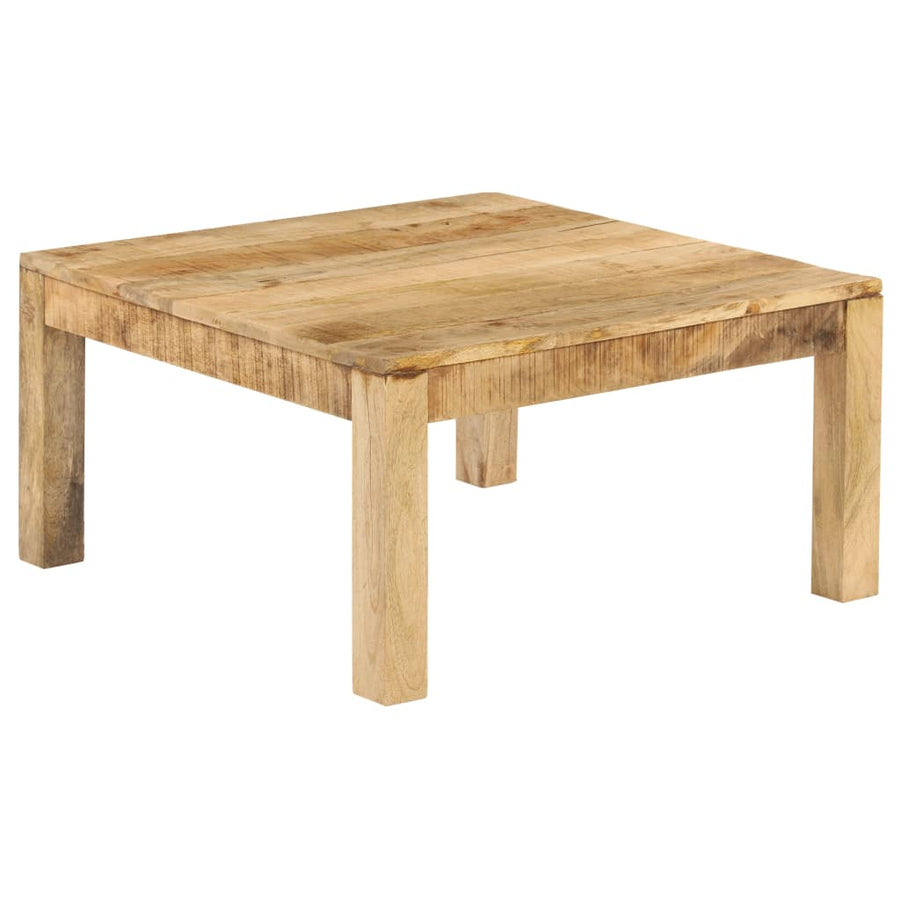 Salontafel 80x80x40 cm massief mangohout