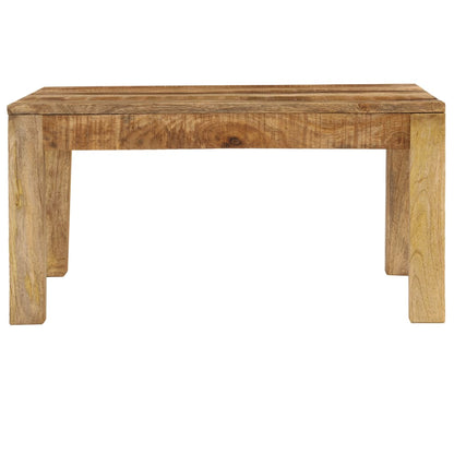Salontafel 80x80x40 cm massief mangohout