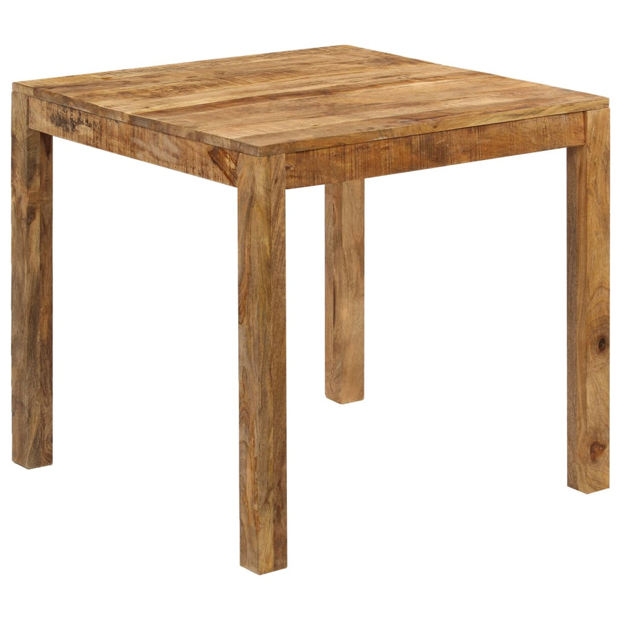 Eettafel 82 x 80 x 76 cm massief mangohout