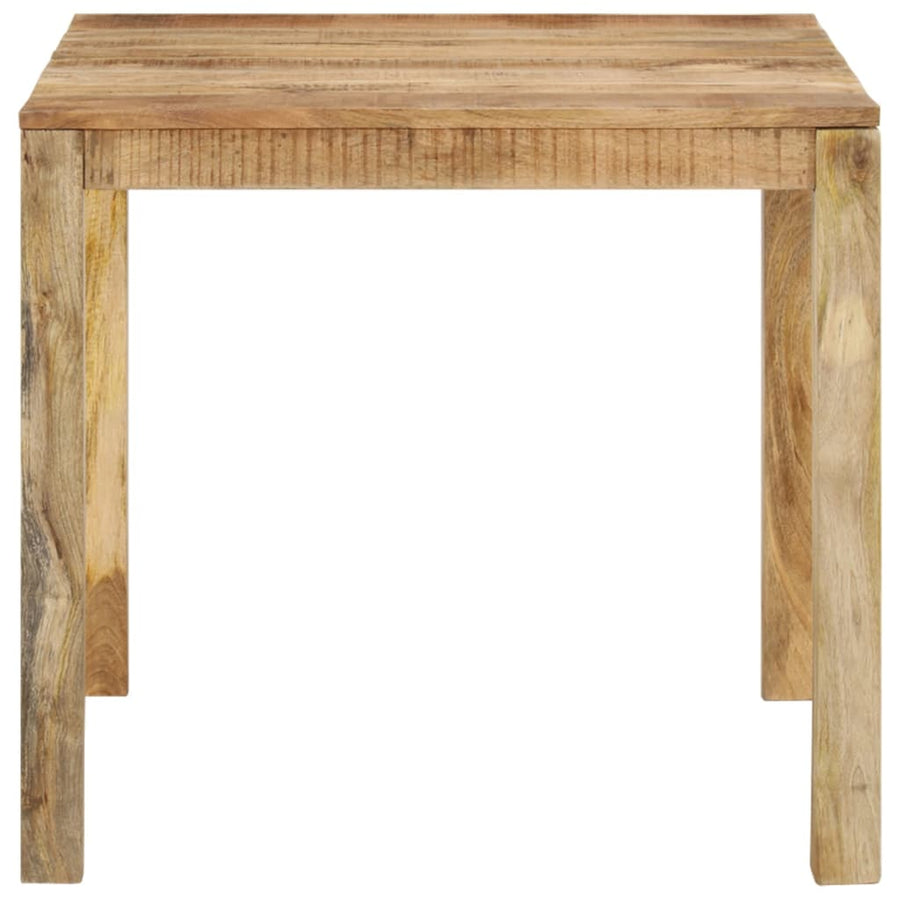 Eettafel 82 x 80 x 76 cm massief mangohout