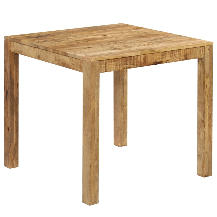 Eettafel 82 x 80 x 76 cm massief mangohout