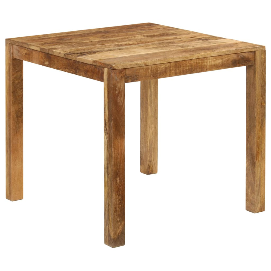 Eettafel 82 x 80 x 76 cm massief mangohout