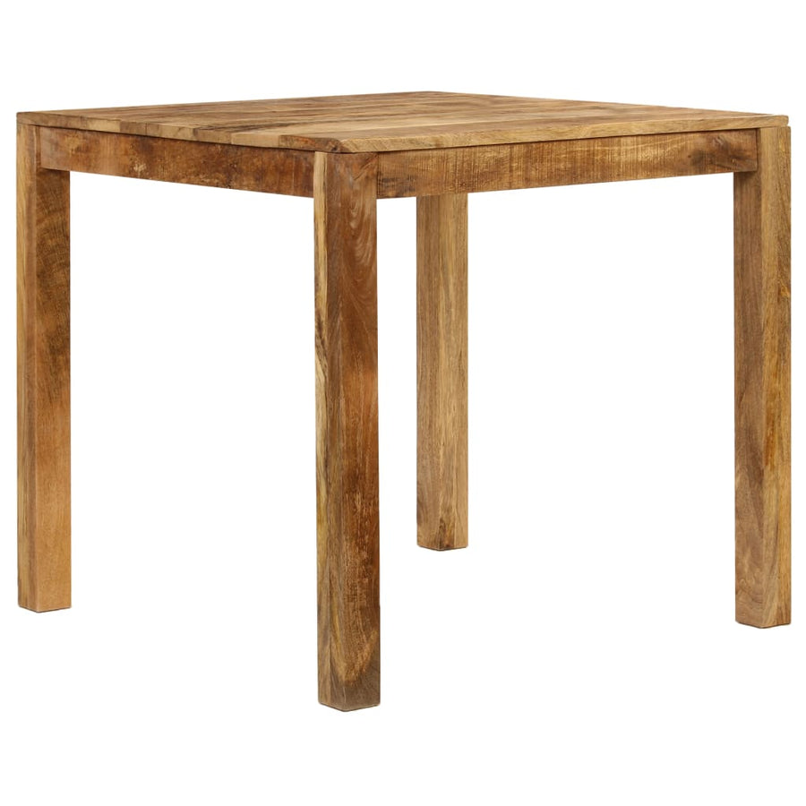 Eettafel 82 x 80 x 76 cm massief mangohout