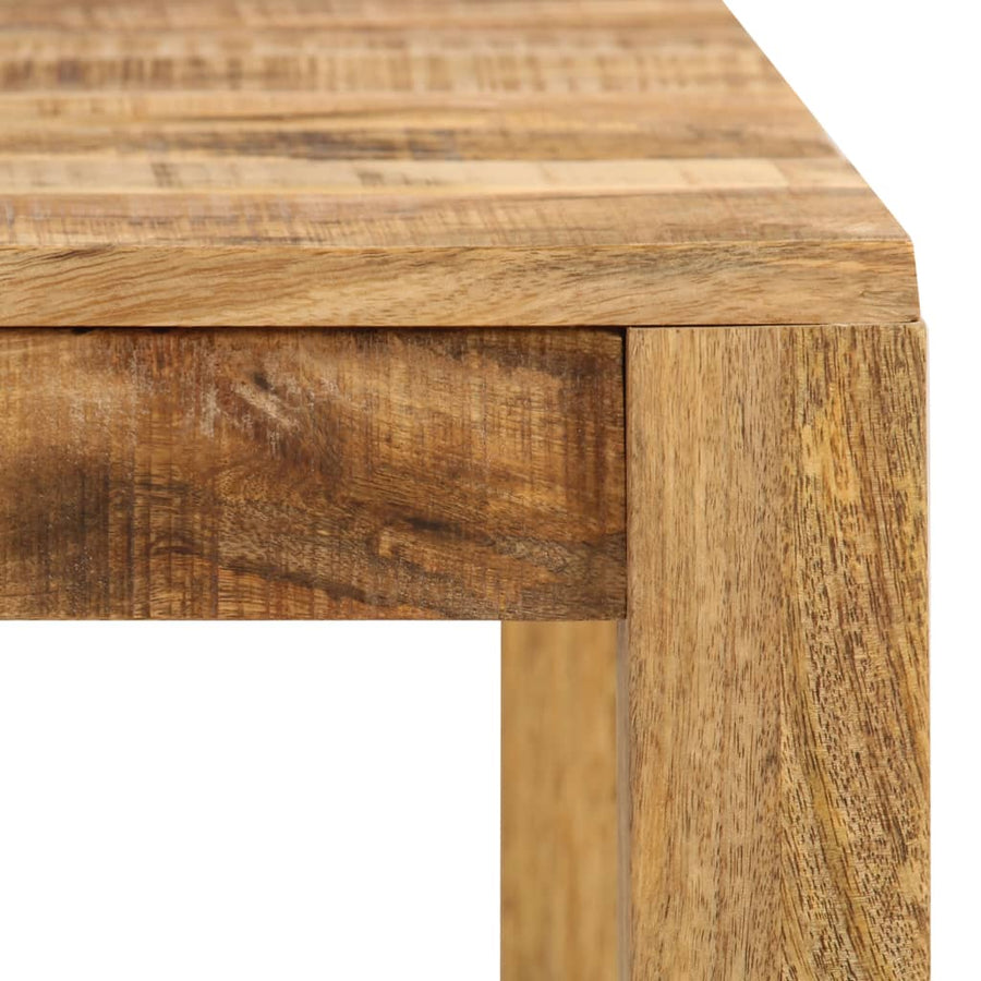 Eettafel 82 x 80 x 76 cm massief mangohout