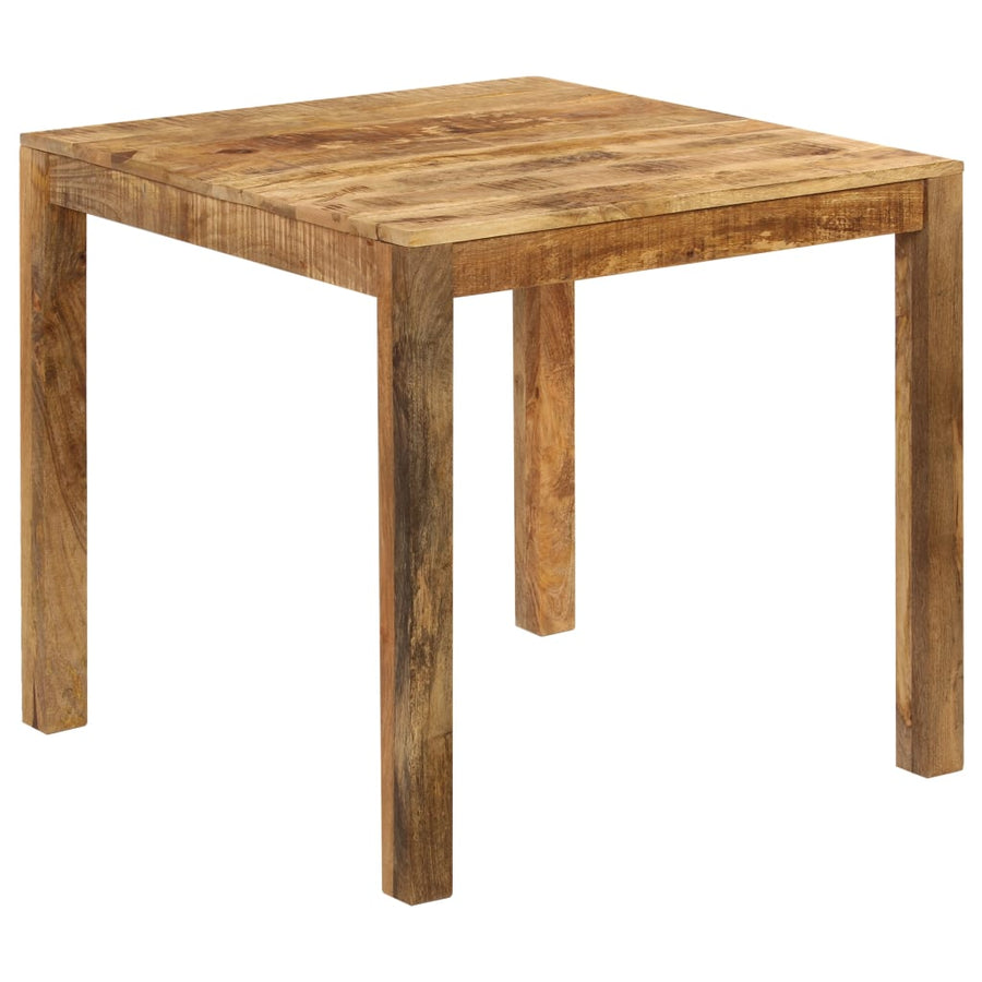 Eettafel 82 x 80 x 76 cm massief mangohout
