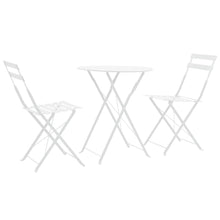 3-Delige Bistroset Staal Wit