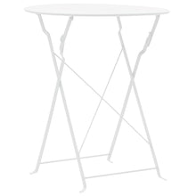 3-Delige Bistroset Staal Wit