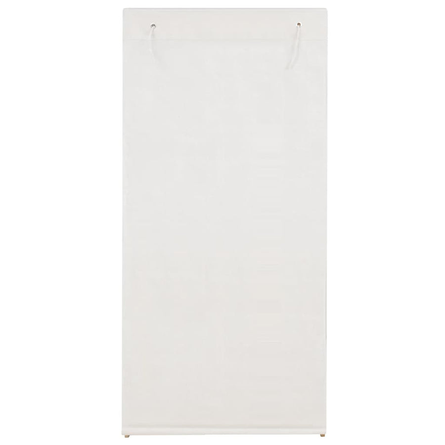 Kledingkast 3-Laags 79X40X70 Cm Wit