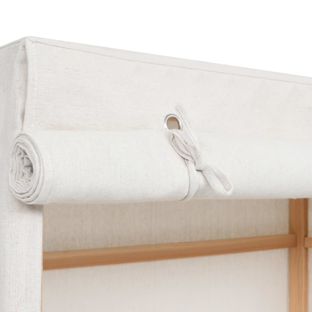 Kledingkast 3-Laags 79X40X70 Cm Wit