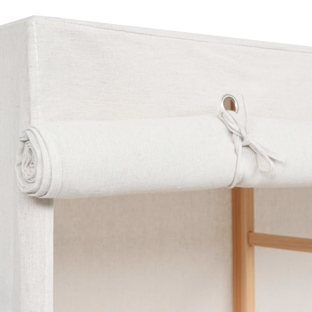 Kledingkast 3-Laags 0X40X70 Cm Wit