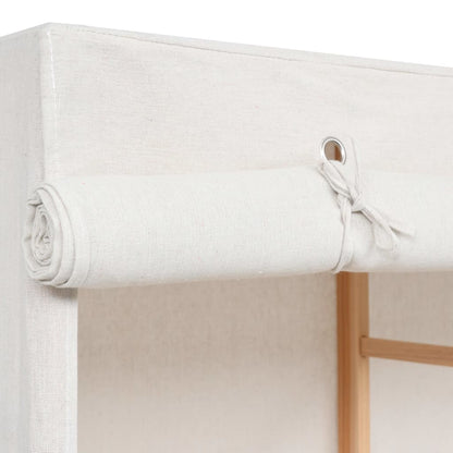 Kledingkast 3-Laags 0X40X70 Cm Wit