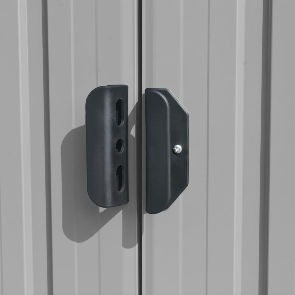 Tuinschuur Metaal 257 x 392 x 181 cm Grijs