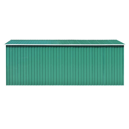Tuinschuur Metaal 257 x 489 x 181 cm Groen