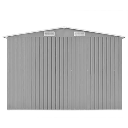 Tuinschuur Metaal 257 x 489 x 181 cm Grijs