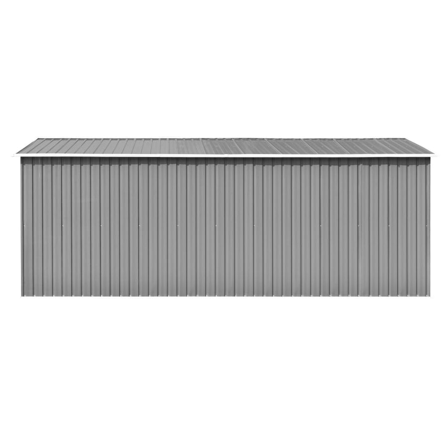 Tuinschuur Metaal 257 x 489 x 181 cm Grijs