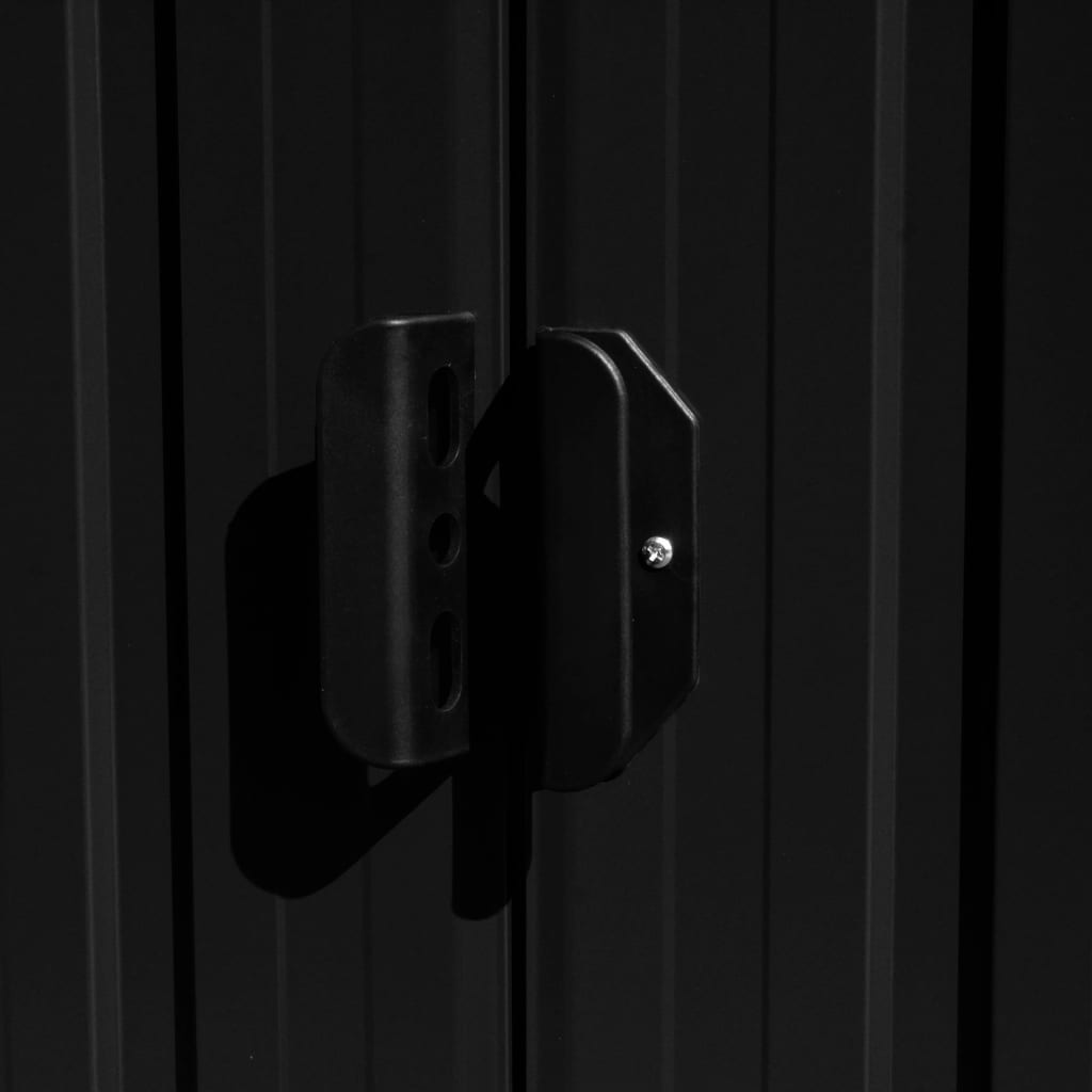 Tuinschuur Metaal Kleurig 257 x 489 x 181 cm Antraciet