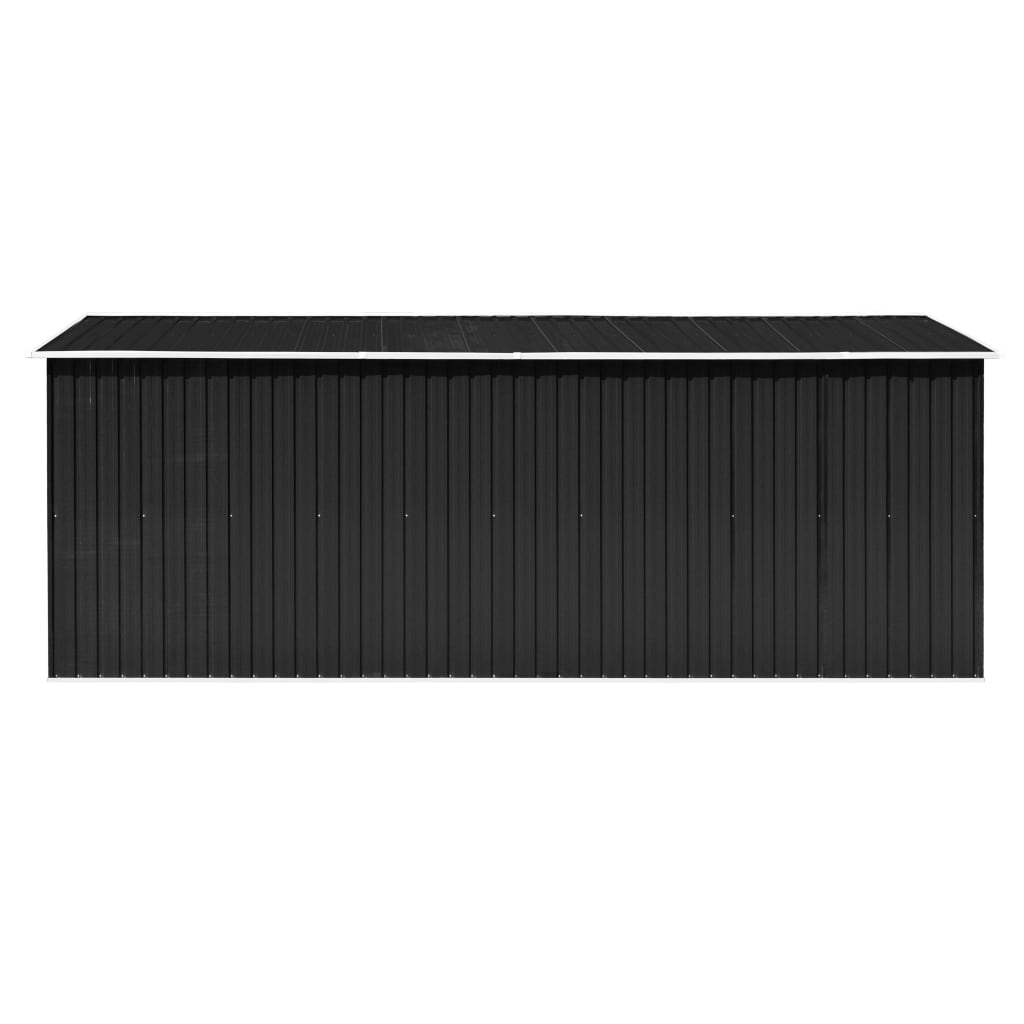 Tuinschuur Metaal Kleurig 257 x 489 x 181 cm Antraciet