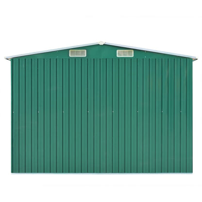 Tuinschuur Metaal 257 x 580 x 181 cm Groen