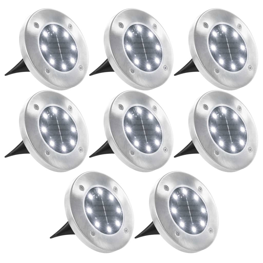 Grondlampen Solar Led Wit