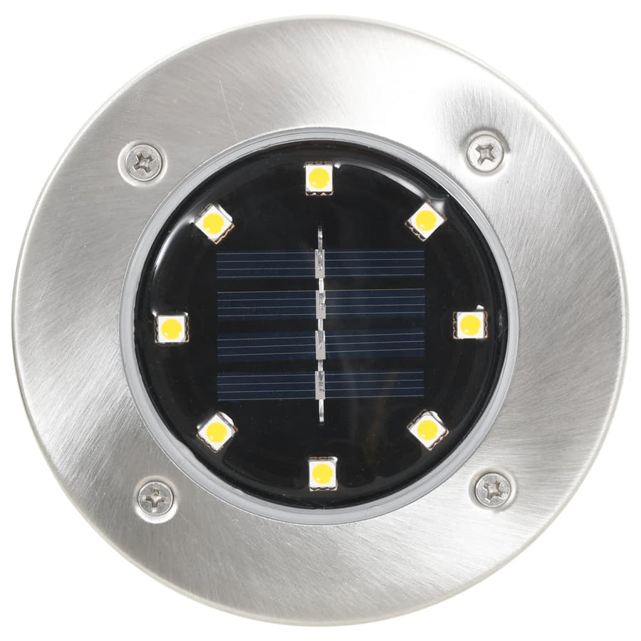 Grondlampen Solar Led Wit