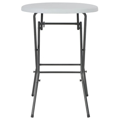 Bartafel inklapbaar 80x110 cm HDPE wit