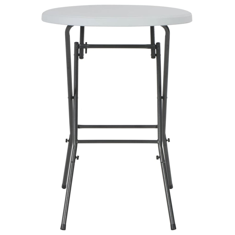 Bartafel inklapbaar 80x110 cm HDPE wit