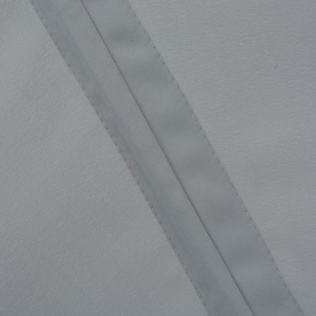 Terrasscherm inklapbaar 160 cm grijs