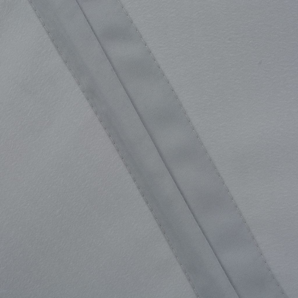 Terrasscherm inklapbaar 200 cm grijs