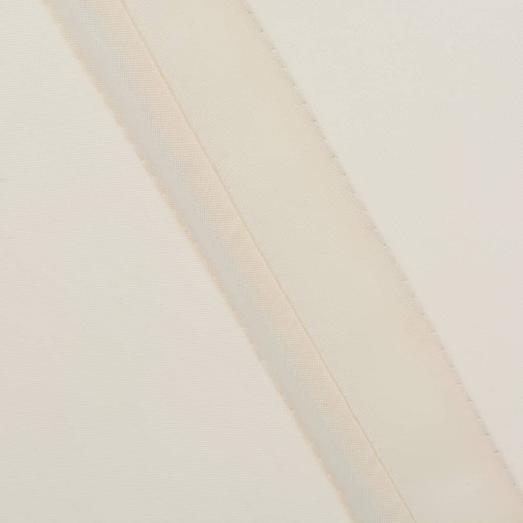 Terrasscherm inklapbaar 160 cm crème