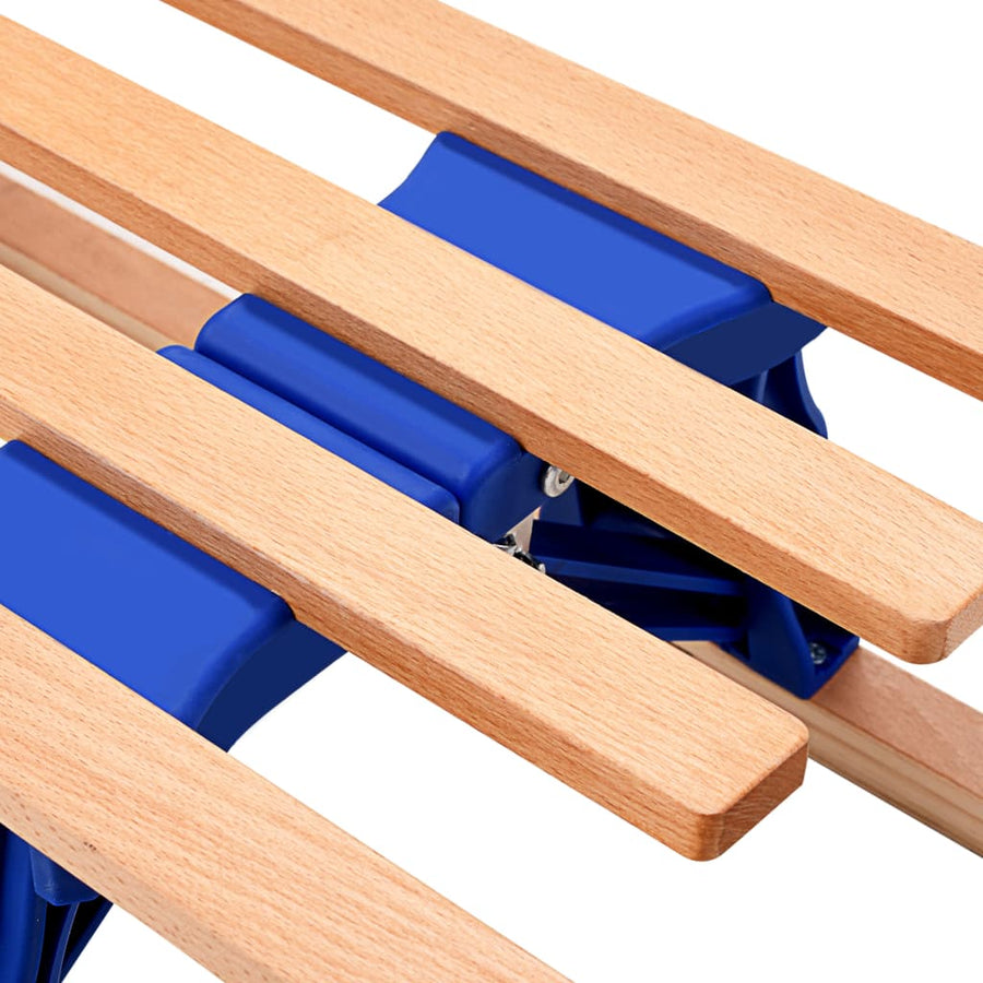 Slee Inklapbaar 110 Cm Hout Blauw zonder rugleuning