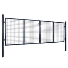 Gaaspoort 289X Gegalvaniseerd Staal Grijs 75 cm