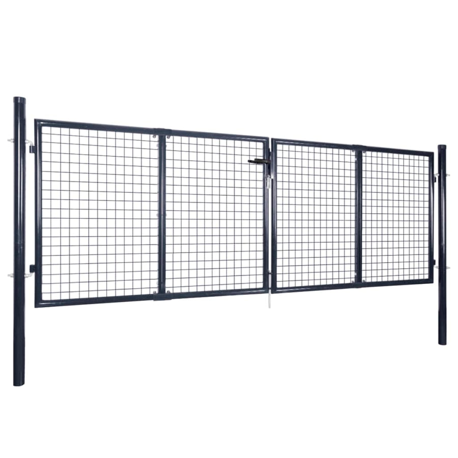 Gaaspoort 289X Gegalvaniseerd Staal Grijs 75 cm