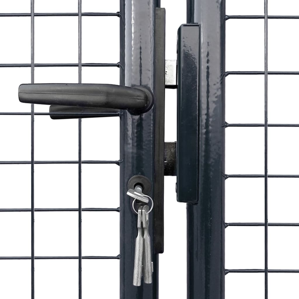 Gaaspoort 289X Gegalvaniseerd Staal Grijs 75 cm