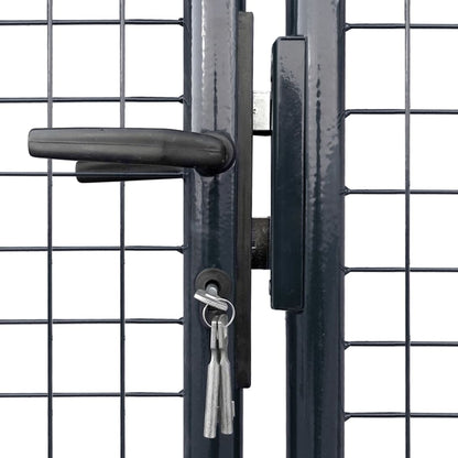 Gaaspoort 289X Gegalvaniseerd Staal Grijs 75 cm