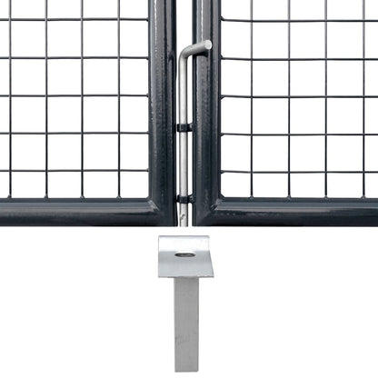 Gaaspoort 289X Gegalvaniseerd Staal Grijs 75 cm