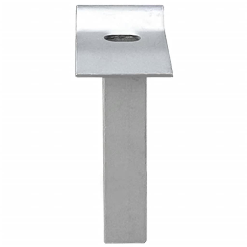 Gaaspoort 289x200 cm gegalvaniseerd staal grijs 200 cm