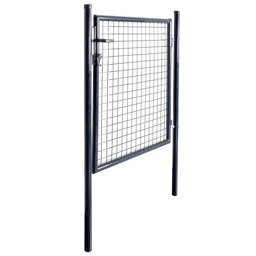 Gaaspoort 85,5X100 Cm Gegalvaniseerd Staal Grijs