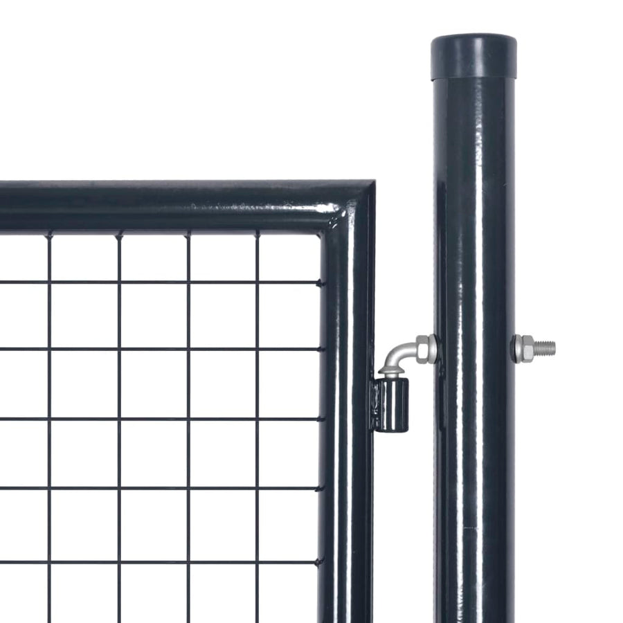 Gaaspoort 85,5X100 Cm Gegalvaniseerd Staal Grijs