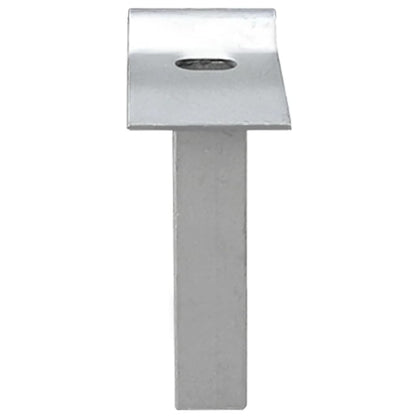 Gaaspoort 400X200 Cm Gegalvaniseerd Staal Grijs 400 x 200 cm