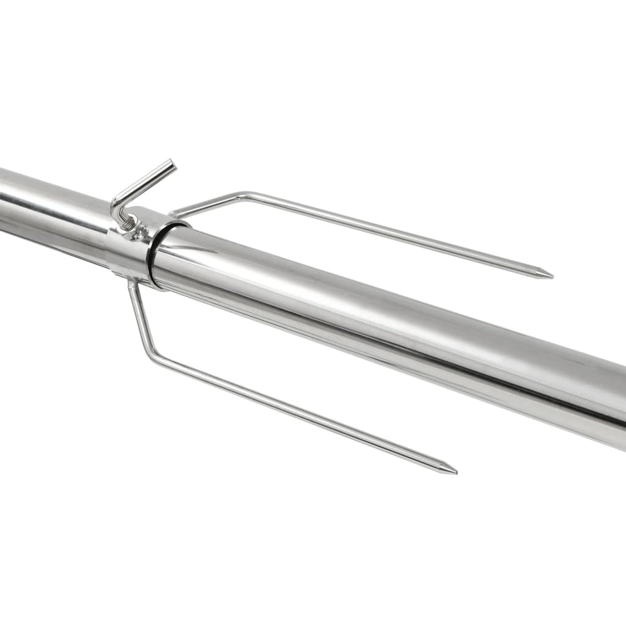 Automatische Barbecue Met Motor 207X45X81 Cm Roestvrij Staal