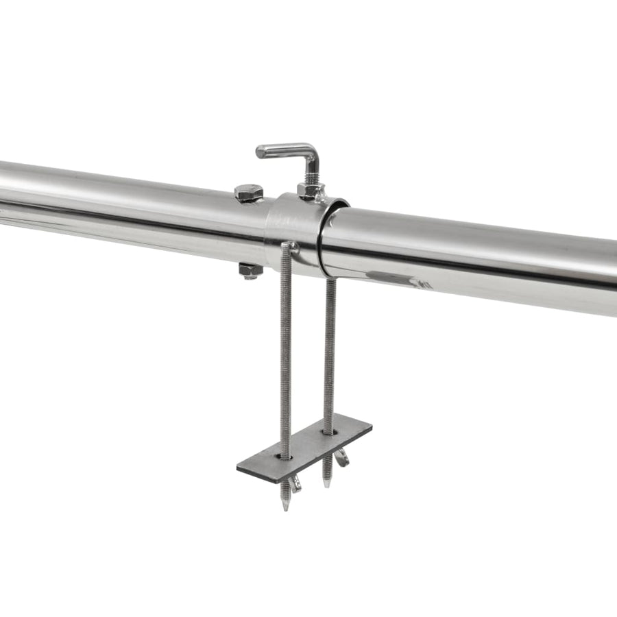 Automatische Barbecue Met Motor 207X45X81 Cm Roestvrij Staal