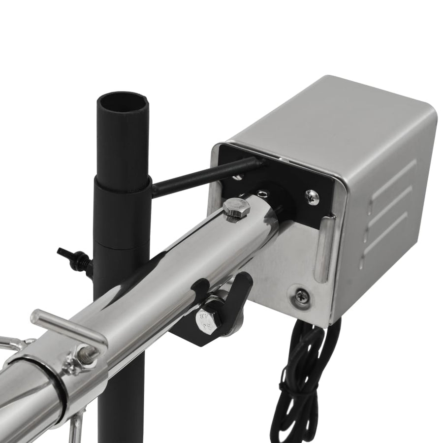 Automatische Barbecue Met Motor 207X45X81 Cm Roestvrij Staal