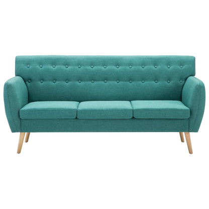 Driezitsbank 172X70X82 Cm Stof Groen