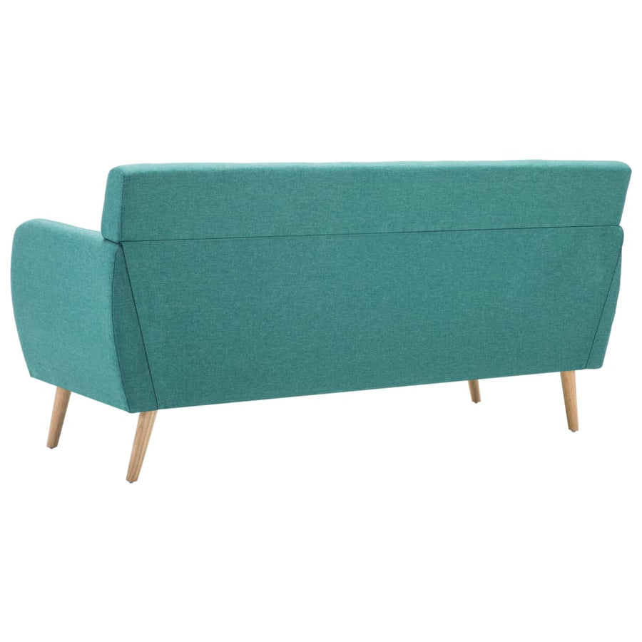 Driezitsbank 172X70X82 Cm Stof Groen