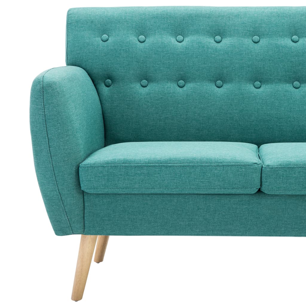 Driezitsbank 172X70X82 Cm Stof Groen