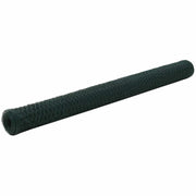Kippengaas 25x1,5 m staal PVC groen